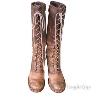 Fry Villager Lace Up Tall Boots